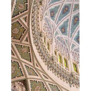  Detail Inside the Sultan Qaboos Hall, Al Ghubrah or Grand 