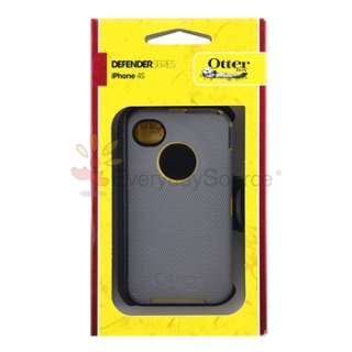 OtterBox Defender Series Case Cover W/Belt Holster For iPhone 4S Sun 