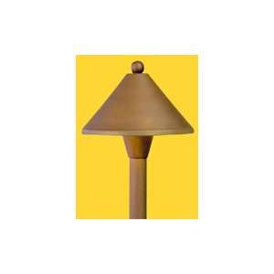  Brass Small Smooth Cone Area Light, Antique Bronze