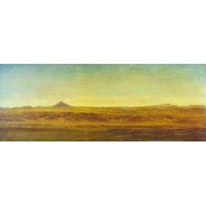   oil paintings   Albert Bierstadt   24 x 10 inches   On The Plains