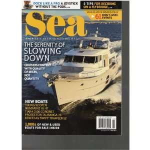   Sea Magazines (The Serenity of slowing down, Various) Various Books