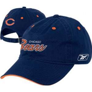  Chicago Bears Script Slouch Adjustable Hat Sports 