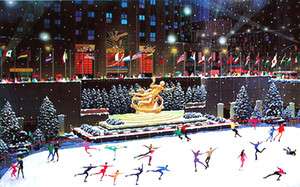 THE MAGIC OF NEW YORK IN WINTER & SANTA COMES TO NY (2 Prints 