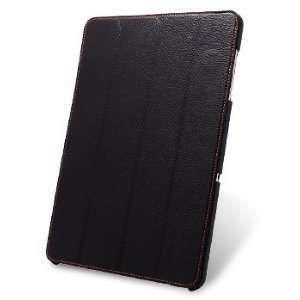   Handmade Premium Genuine Cowhide Leather Case Slimme Cover Type Black