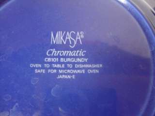 Mikasa Chromatic Burgundy Salad Plate (s)  