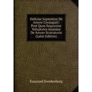   De Amore Scortatorio (Latin Edition) Emanuel Swedenborg Books