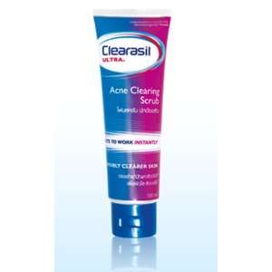  Clearasil Ultra Acne Clearing Scrub  100ml. Beauty