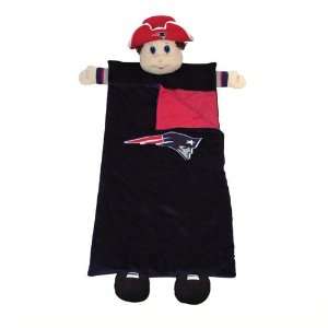   Patriots NFL Plush Team Mascot Sleeping Bag (72) 