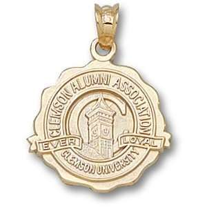 Clemson University Seal Pendant (Gold Plated)