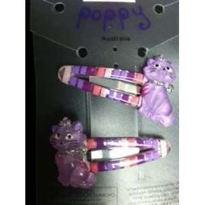  PURPLE CAT CLICK CLACK CLIPS Beauty