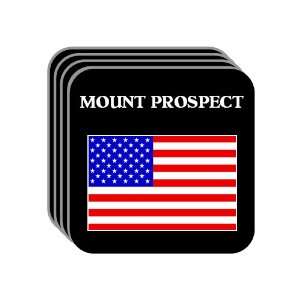  US Flag   Mount Prospect, Illinois (IL) Set of 4 Mini 