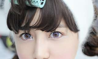 Color Contact Lenses with case nq VIOLET Farb&Funlinsen  