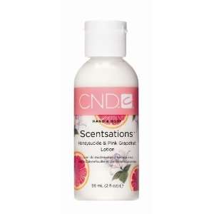 CND Scentsations Hand & Body Lotion Honeysuckle & Pink Grapefruit 2 oz 