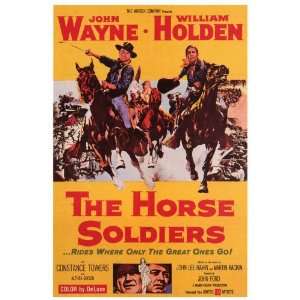  The Horse Soldiers (1959) 27 x 40 Movie Poster Style A 