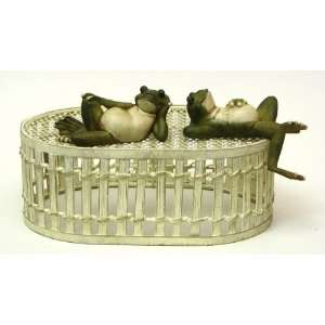  Frog Set of 2 shelf sitters