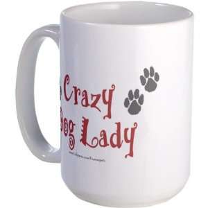 Crazy Dog Lady Pets Large Mug by   Kitchen 