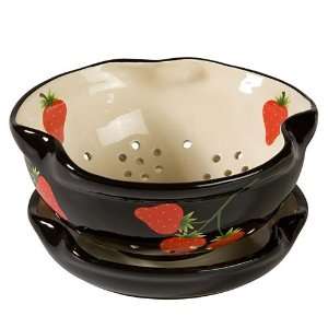  Pottery Strawberry Colander