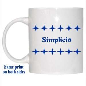  Personalized Name Gift   Simplicio Mug 