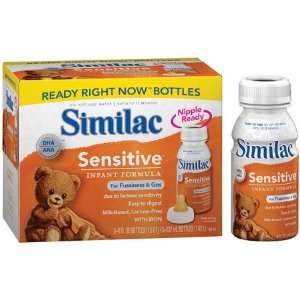  Similac Sensitive Ready Right Now / 8 fl. oz bottle / case 