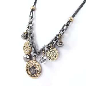    Necklace french touch Kilimanjaro golden silvery. Jewelry