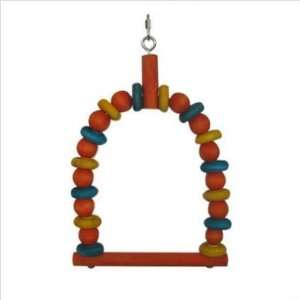  A&E Cage Co. HB590 Parakeet Swing with Wood Beads Pet 