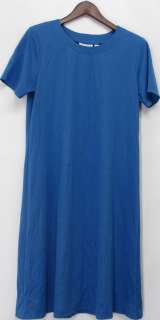 Susan Graver Sz S Ponte Knit Swing Dress Cornflower Blue NEW QQ12 487 