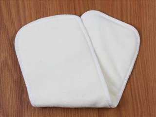 FQ BAMBOO BABY Cloth INSERT LINER WHITE for Cloth Diaper  