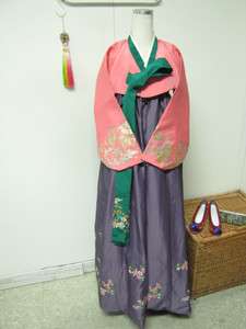 SKI/Hanbok Boutique/WOMAN   L/Korean Traditional Clothes Women 
