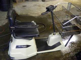 EZ SHOPPER 7500 ELECT MOTORIZED SHOPPING CART w/BASKET  