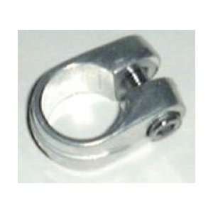  1in ALLOY SEAT POST CLAMP SILVER
