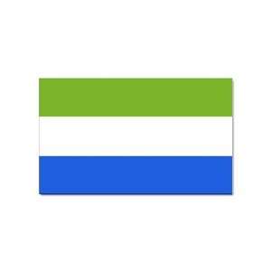  Sierra Leone Flag Sticker 