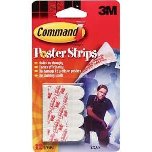 3M Command(TM) 17024 Small refill/replacement/poster strips   12 