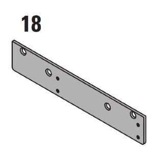   1460 18 Drop Plate For Hinge Side And Top Jamb Mount