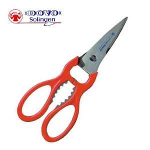  Dovo Kitchen Shears Red Tricky 777 8 Inch Stainless Steel 