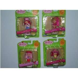  5 Strawberry Shortcake Figurines Sold As a Set Toys 