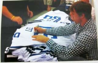 Dallas Cowboys Sean Lee Autographed White Jersey JSA  