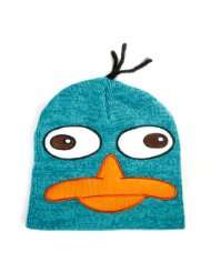 Phineas and Ferb Perry Platypus 3d Face Beanie Hat