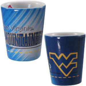 West Virginia Mountaineers 2 Ounce Shot Glass