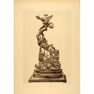  1883 Japanese Statue Mythology Shoki Demon Slayer Imps 