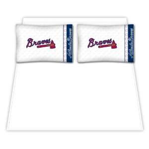  MLB Atlanta Braves Micro Fiber Bed Sheets