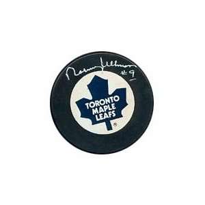  Norm Ullman Autographed Puck