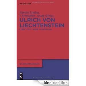 Ulrich von Liechtenstein Leben   Zeit   Werk   Forschung (de Gruyter 