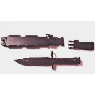 Tactical Bayonet Knife for Airsoft (rubber knife)