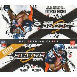  2009 Score Football 36 Pack Box Sports Collectibles