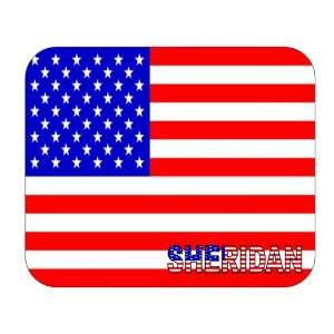  US Flag   Sheridan, Wyoming (WY) Mouse Pad Everything 