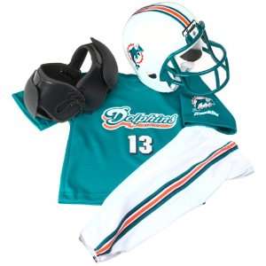 NFL Miami Dolphins Franklin Sports Kids Team Uniform Set, Medium (Ages 
