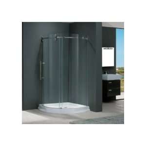 Vigo Industries 36x36 Frameless Round 5/16 Clear Shower Enclosure W 