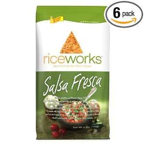 Riceworks Salsa Fresca Chips Caddy Grocery & Gourmet Food