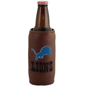    Detroit Lions Brown Football Bottle Coolie