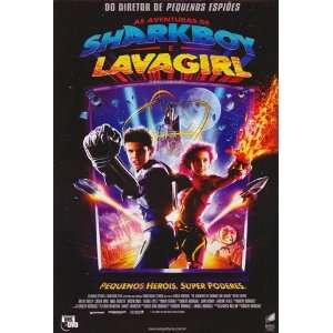 The Adventures of Shark Boy & Lava Girl in 3 D Finest LAMINATED Print 